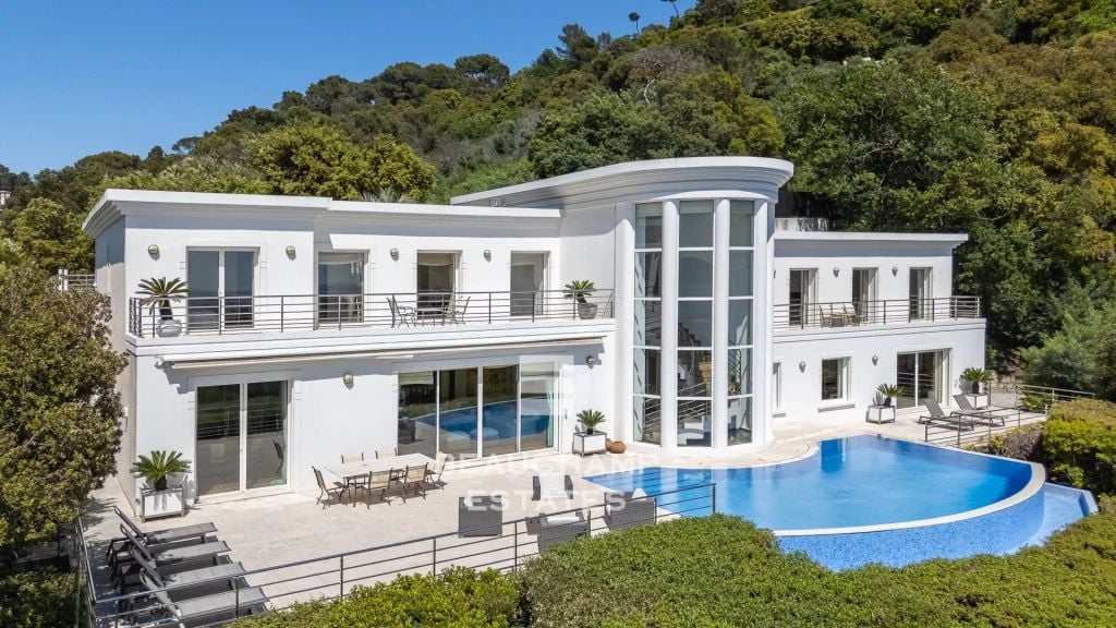 Cannes californie – panoramic sea view villa