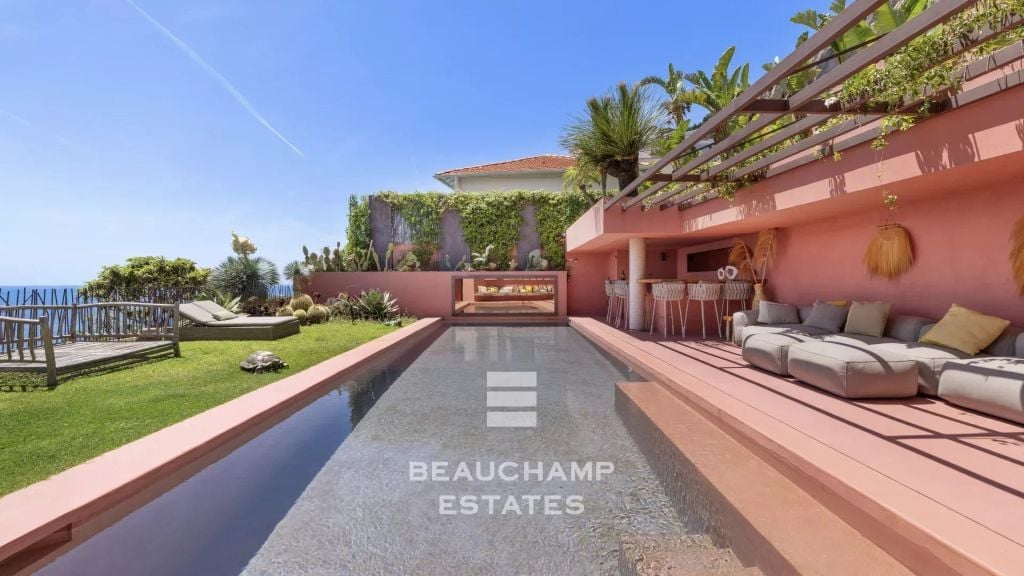 Contemporary 5-bedroom villa with panoramic sea view – Roquebrune-Cap-Martin Roquebrune-Cap-Martin