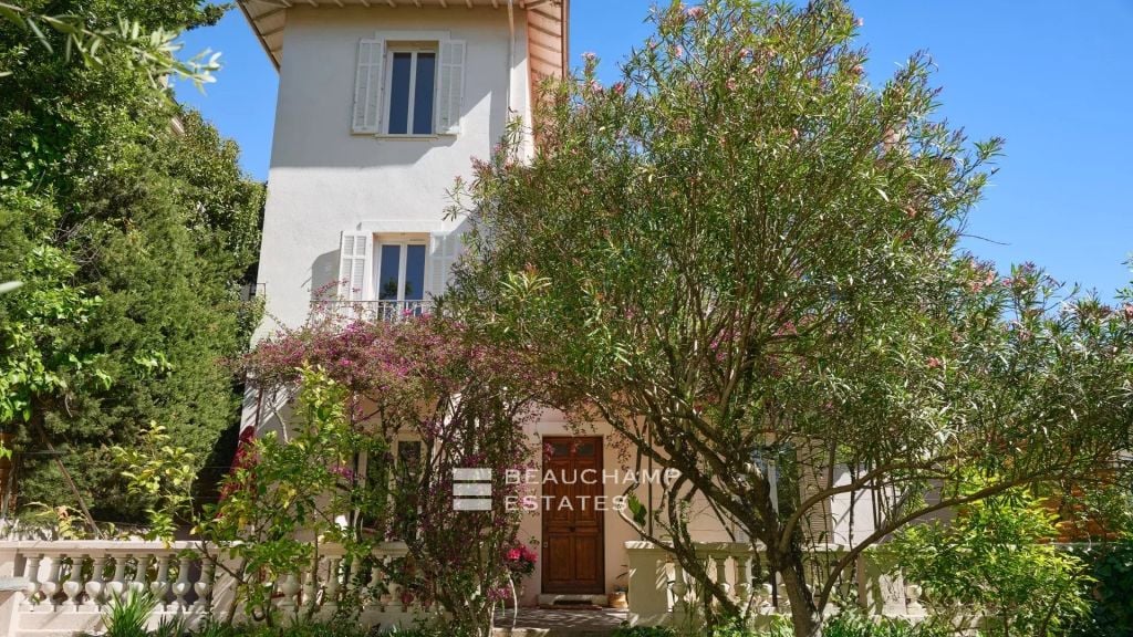 Family Belle Époque villa – 4 bedrooms – Cannes city centre