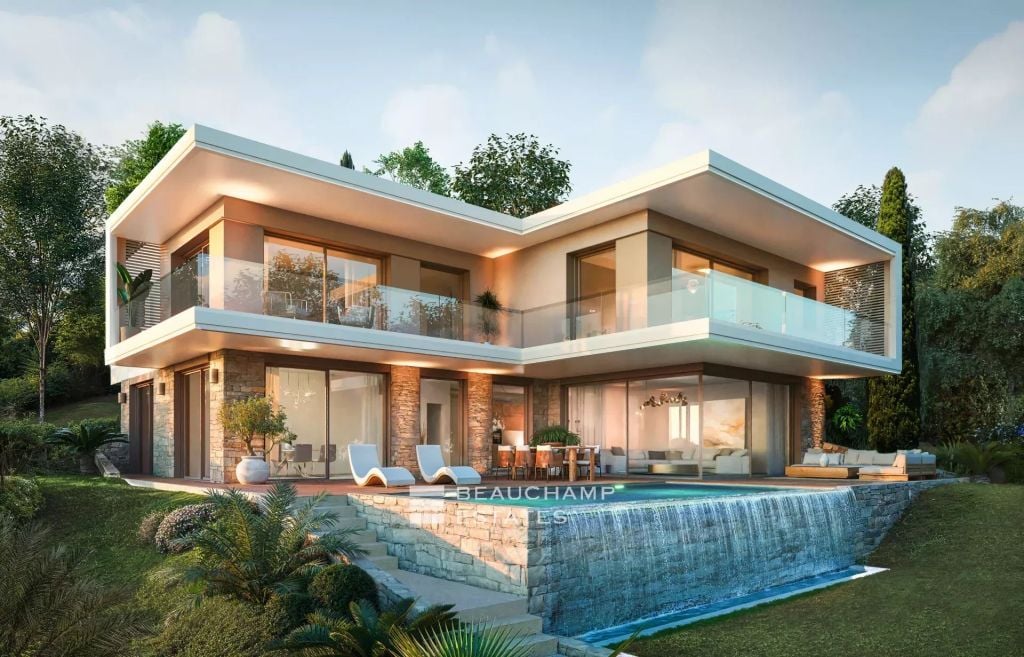 New villa development with swimming pool – Mougins