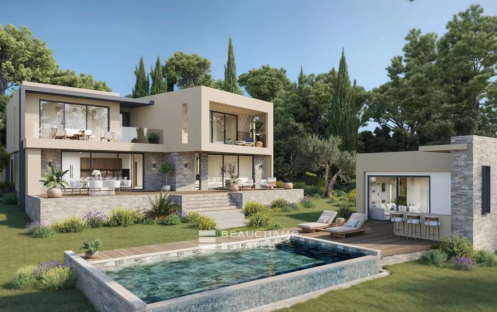 Project: New villa with swimming pool – Mougins