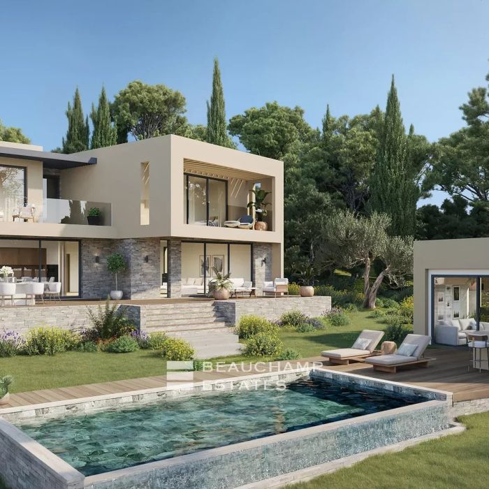 Project: New villa with swimming pool – Mougins