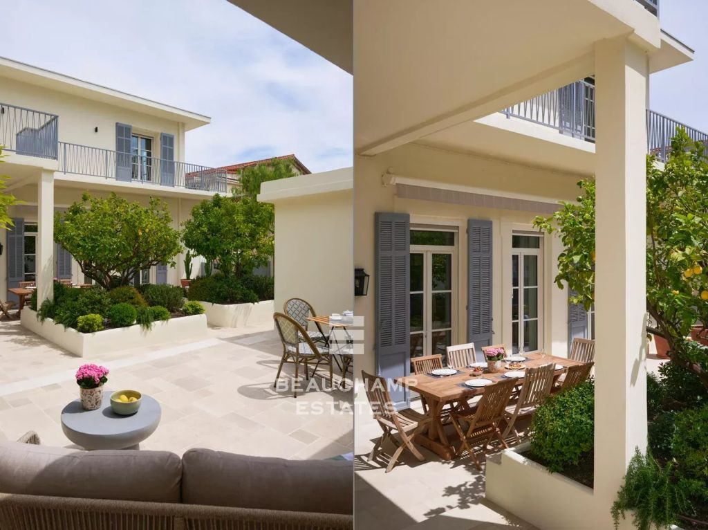 Renovated Character Villa — 4 Bedrooms, Garden, in the Heart of La Napoule