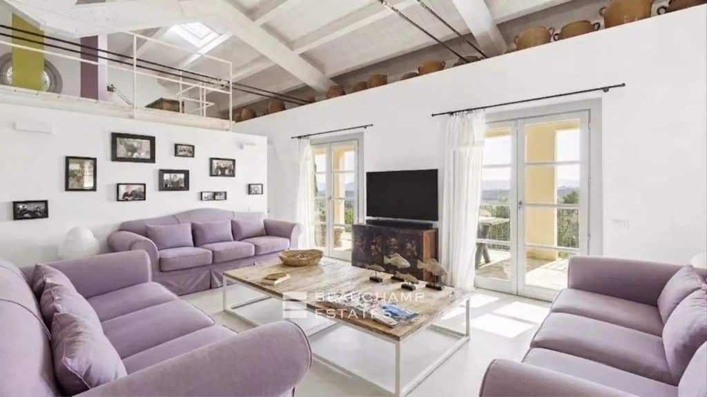 Stone Provençal bastide with 7 bedrooms and sea view – Grasse