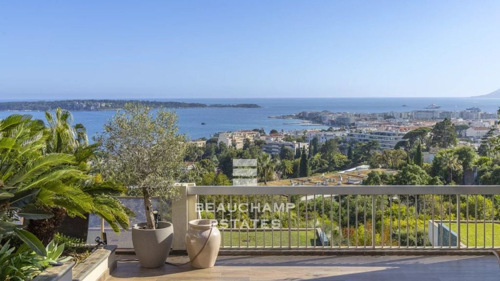 4-Bedroom Penthouse with Sea View – Cannes Californie