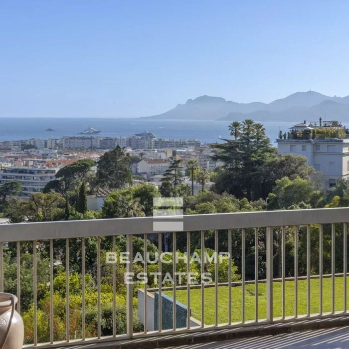 4-Bedroom Penthouse with Sea View – Cannes Californie