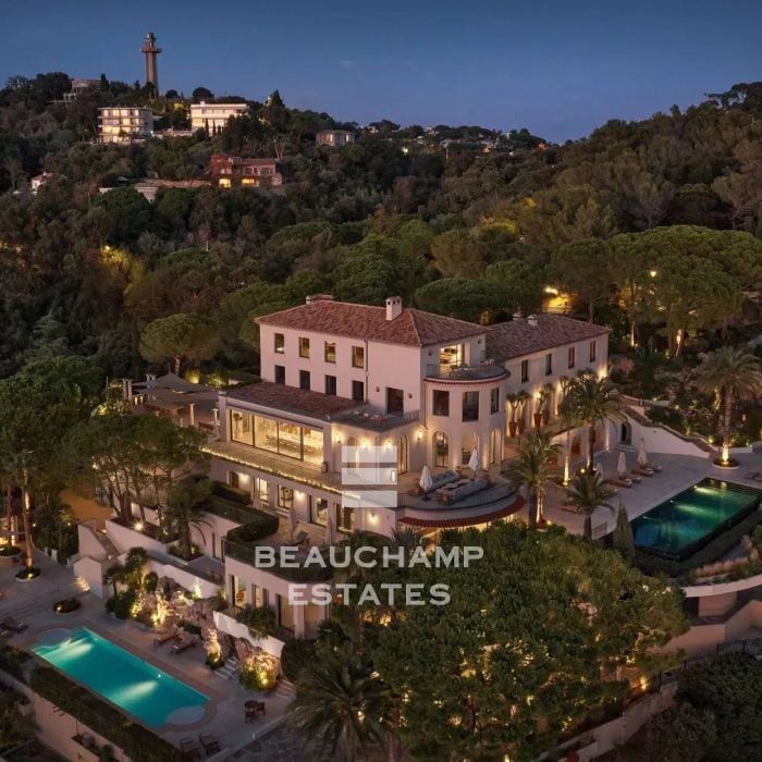 Belle Époque Property with 12 Bedrooms and Sea Views – Cannes