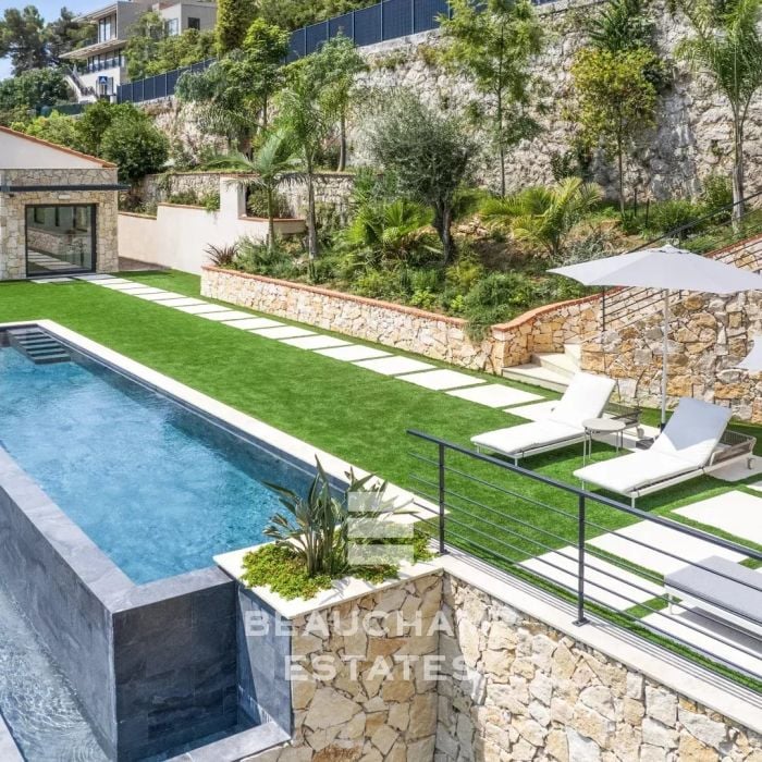 Contemporary 4-bedroom villa with panoramic sea views – Roquebrune-Cap-Martin