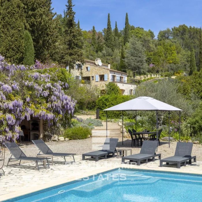 EXCLUSIVE LISTING – Private estate 9 bedrooms with river access – Fayence