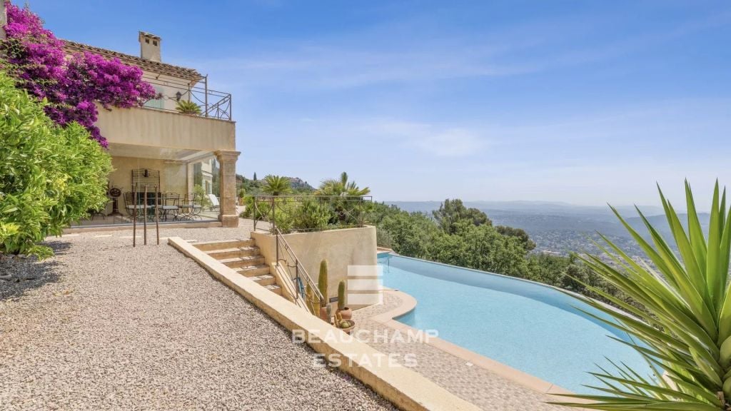 Provençal Villa with Panoramic Sea View – Spéracèdes