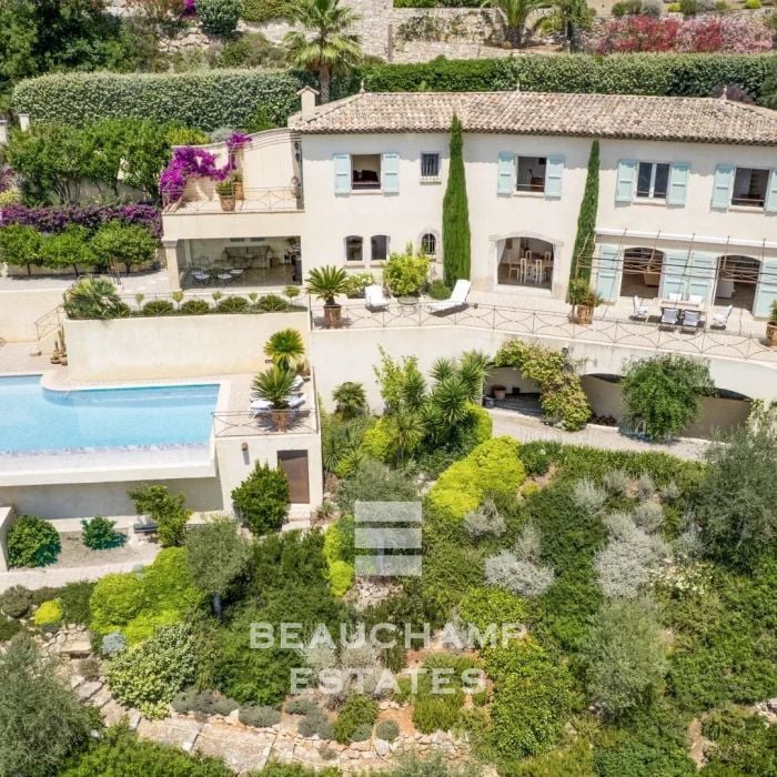 Villa provençale avec vue mer panoramique – Spéracèdes
