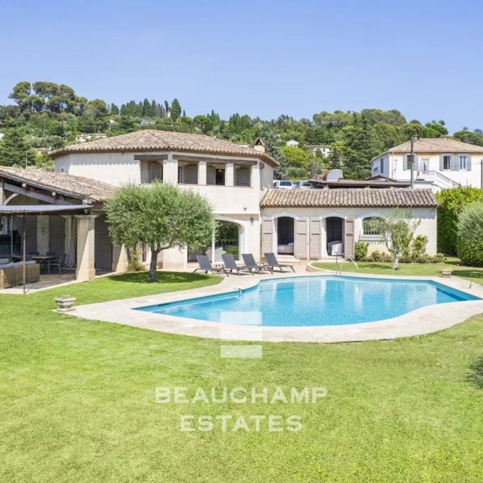 4-bedroom Provençal villa in Mougins with swimming pool