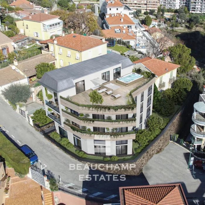 6-Bedroom Penthouse with Panoramic Sea Views – Beausoleil