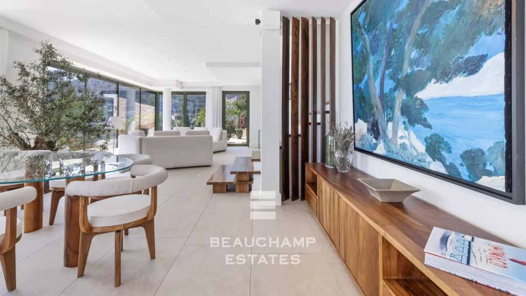 Contemporary 4-Bedroom Villa with Panoramic Sea Views – Roquebrune-Cap-Martin