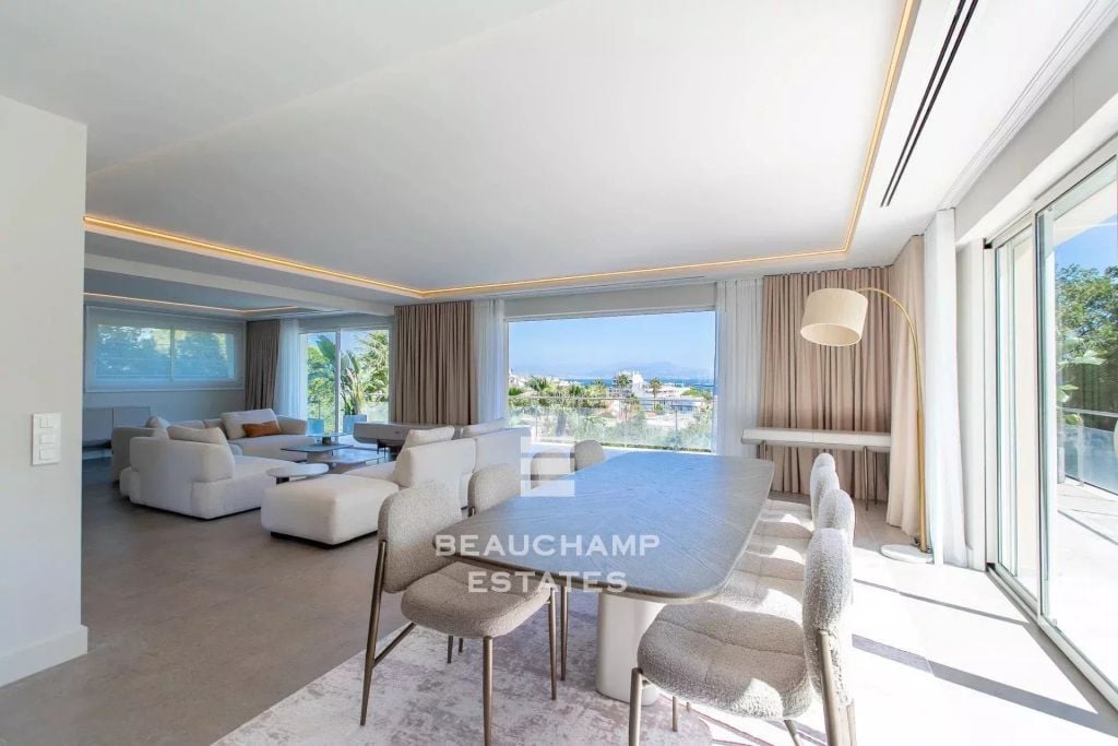 Modern villa – 6 bedrooms – panoramic sea view – cap d’antibes