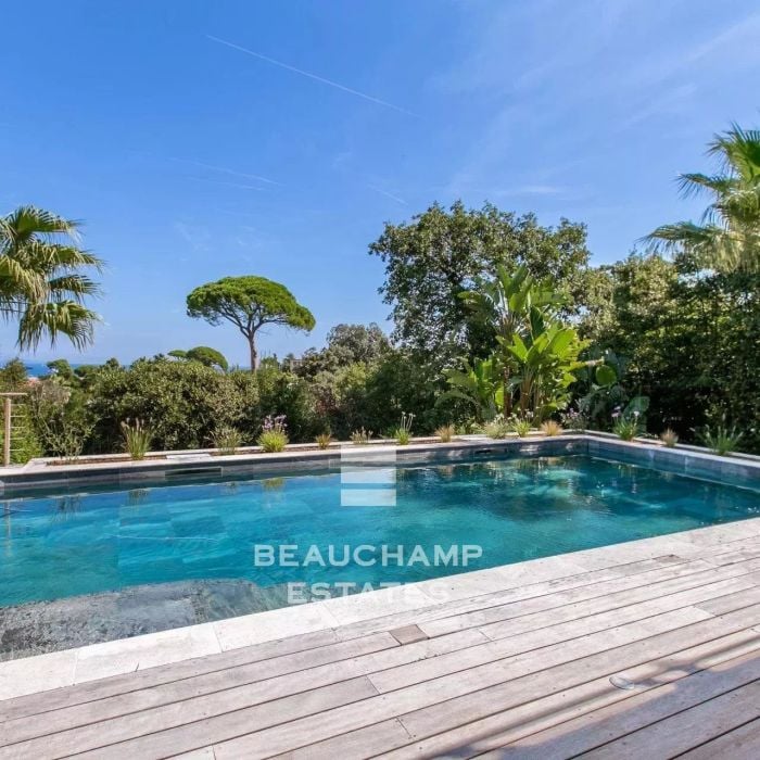 Modern villa – 6 bedrooms – panoramic sea view – cap d’antibes