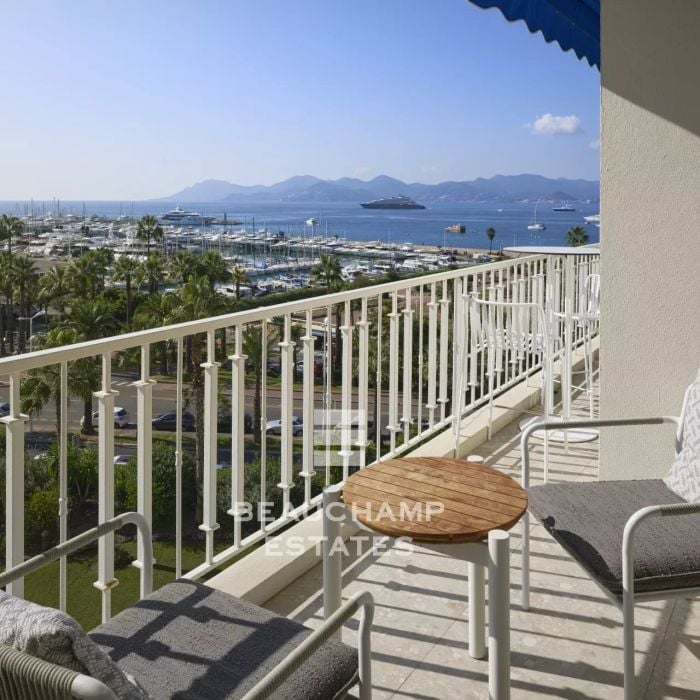 3-Bedroom Apartment with Sea View – Cannes Croisette