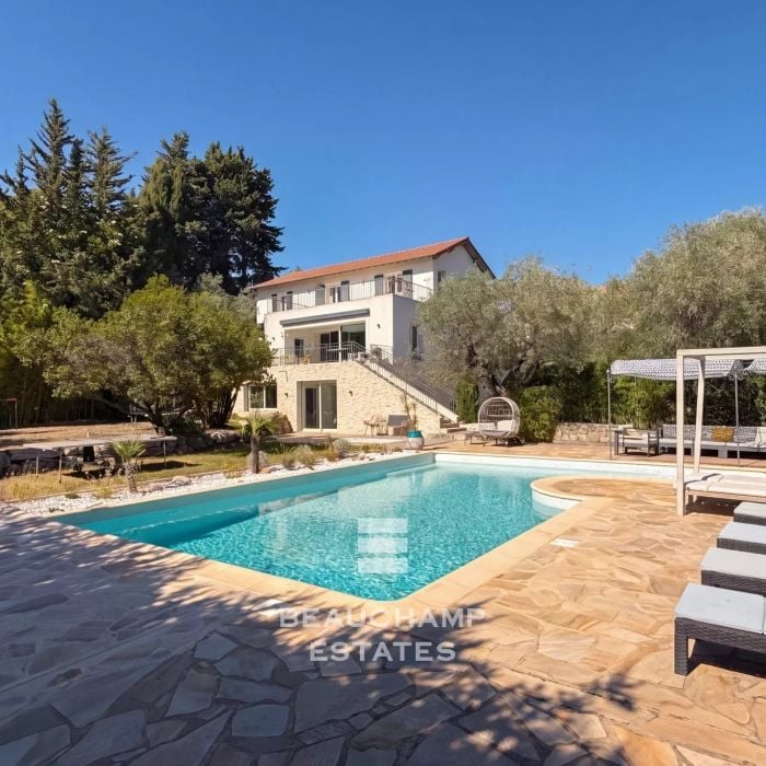 4-Bedroom Neo-Provençal Villa with Pool – Mougins