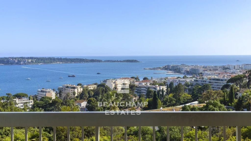 4-Bedroom Penthouse with Sea View – Cannes Californie