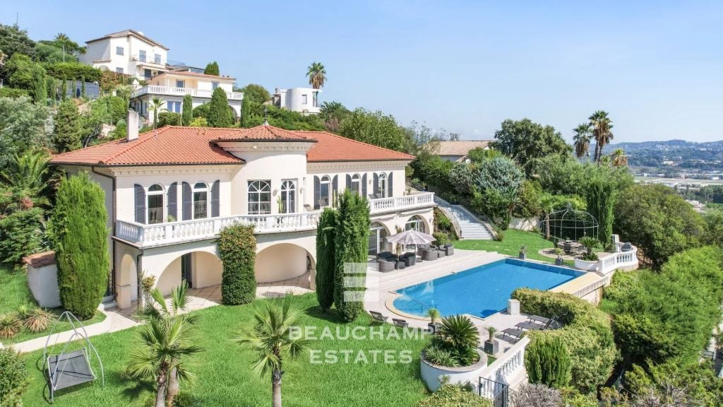 Art Deco Villa with 5 Bedrooms and Panoramic Sea Views – Mandelieu-La Napoule