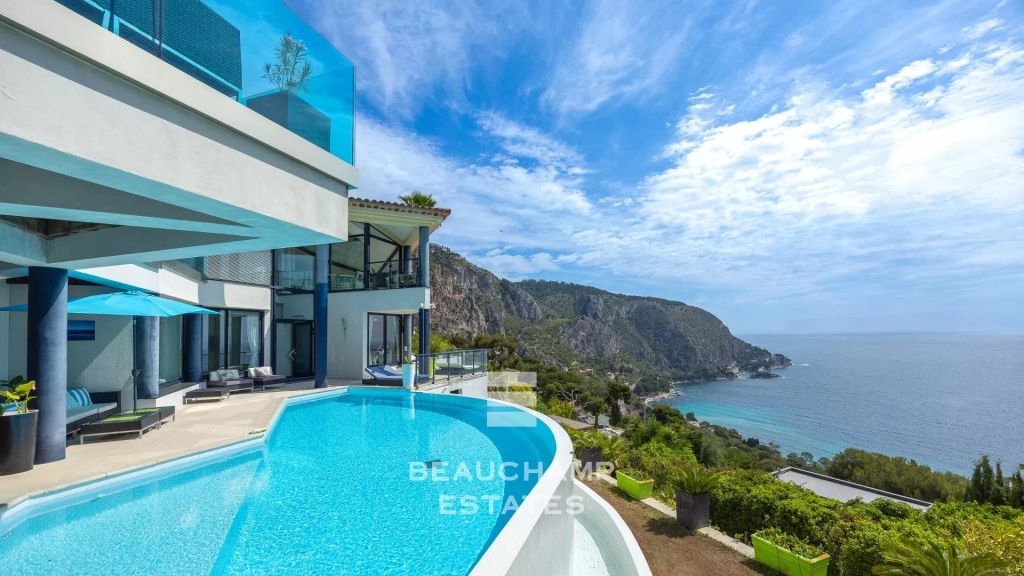 Exceptional Villa with Panoramic Sea View – 10 Minutes from Monaco
