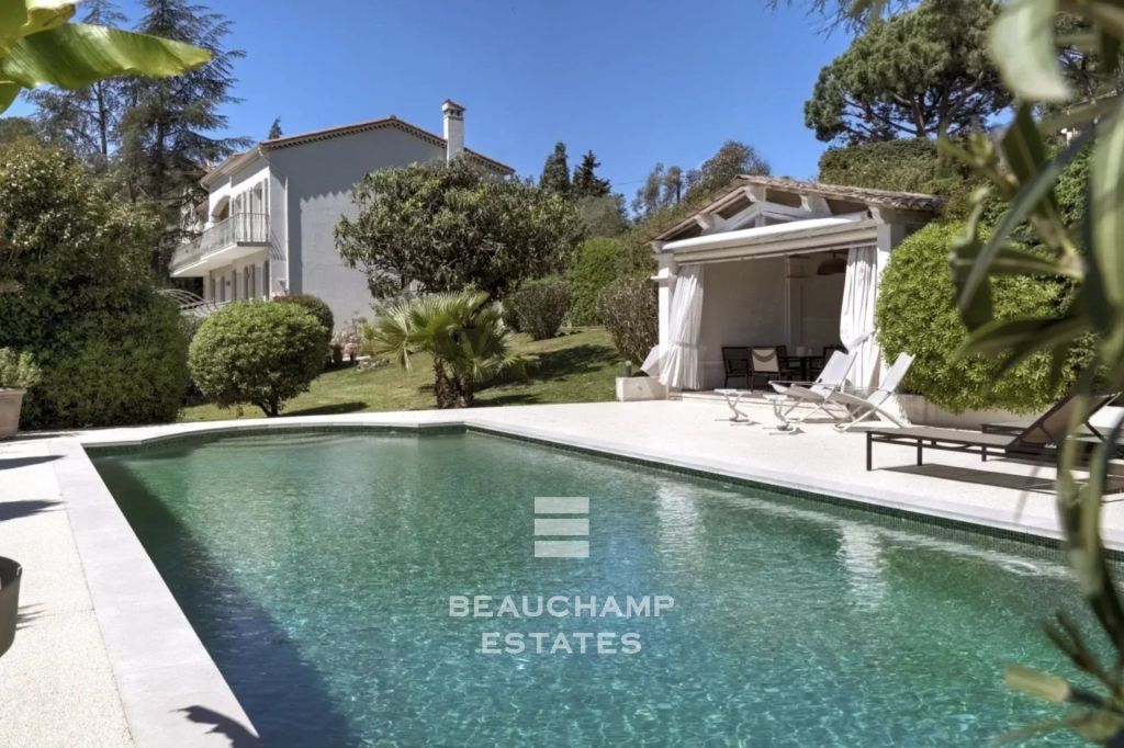 Neo-Provençal 5-Bedroom Villa with Partial Sea Views – La Roquette-sur-Siagne
