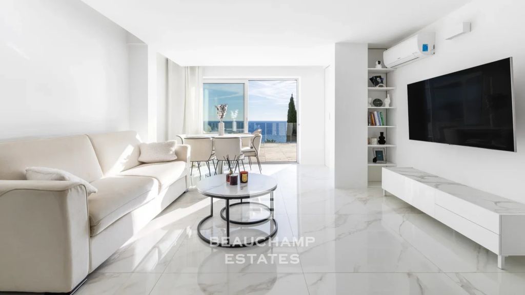 2-Bedroom Apartment with Panoramic Sea Views  in Cap D’ail