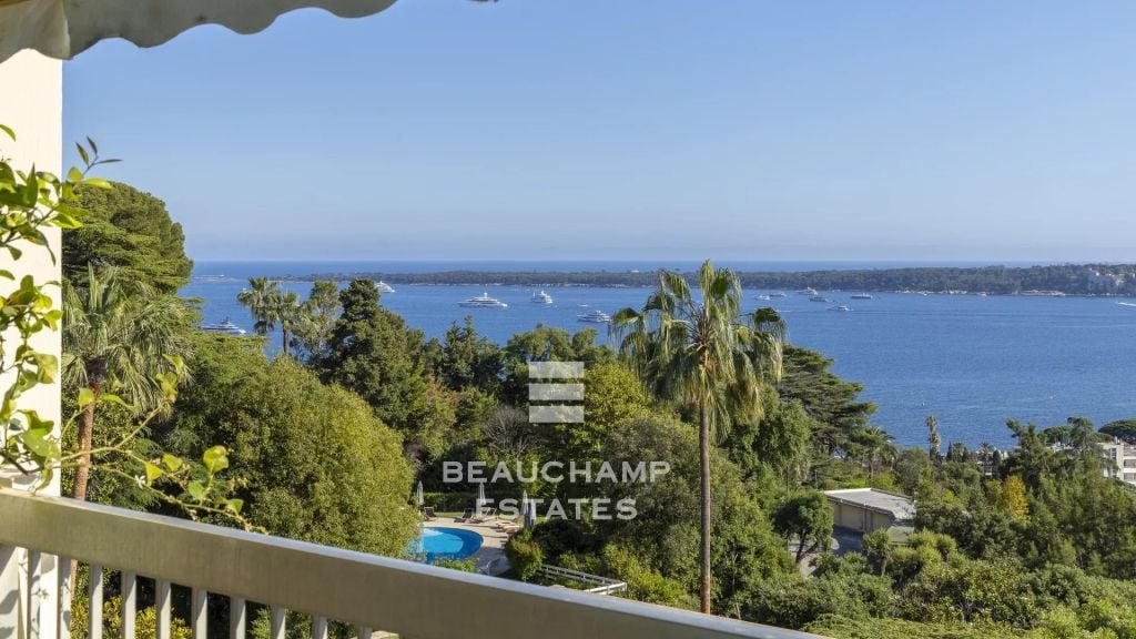 4-Bedroom Penthouse with Sea View – Cannes Californie