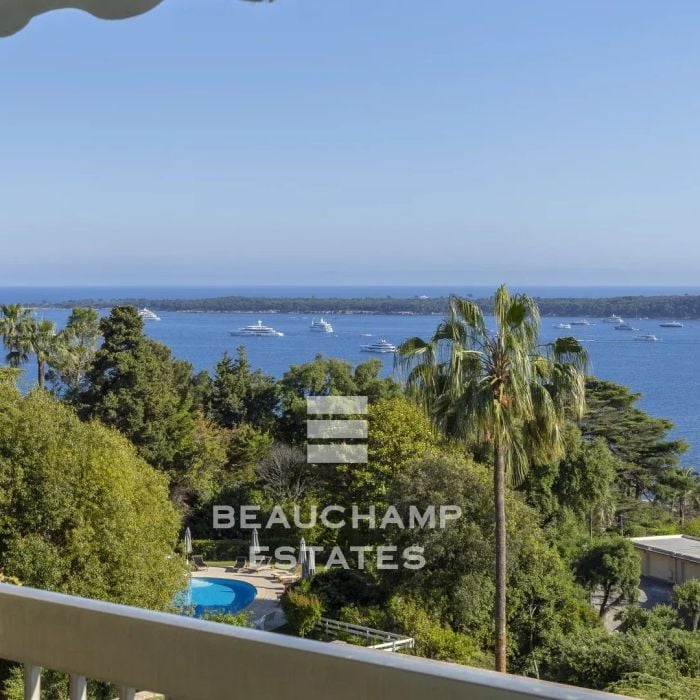 4-Bedroom Penthouse with Sea View – Cannes Californie