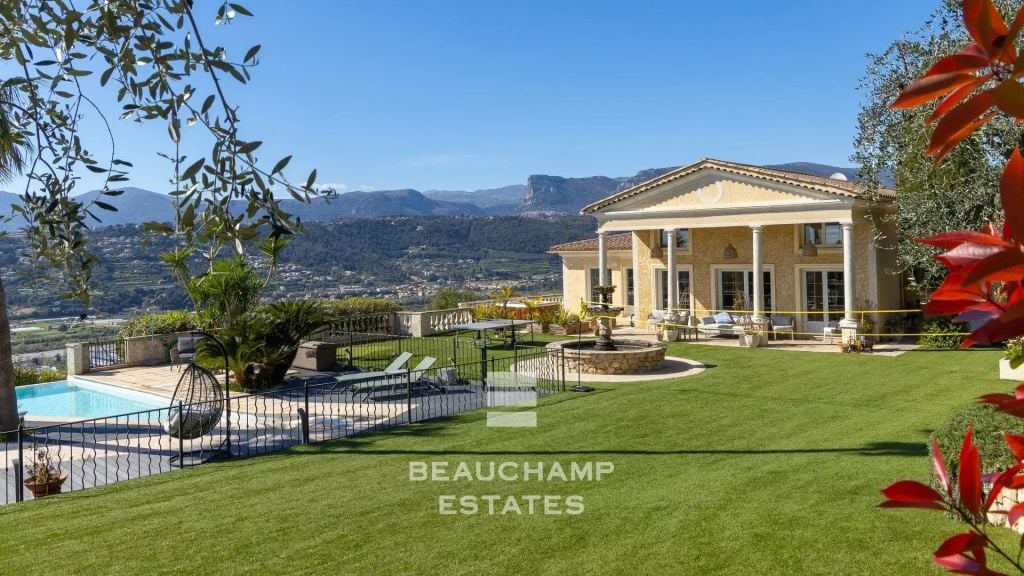 Co-exclusive 5-Bedroom Neo-Provençal Villa with Pool – Nice West