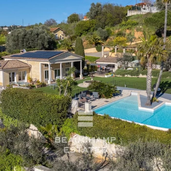 Co-exclusive 5-Bedroom Neo-Provençal Villa with Pool – Nice West