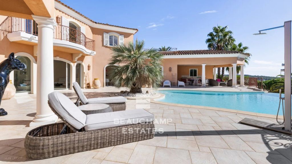 Villa with Panoramic Sea and Hillside Views – Valescure