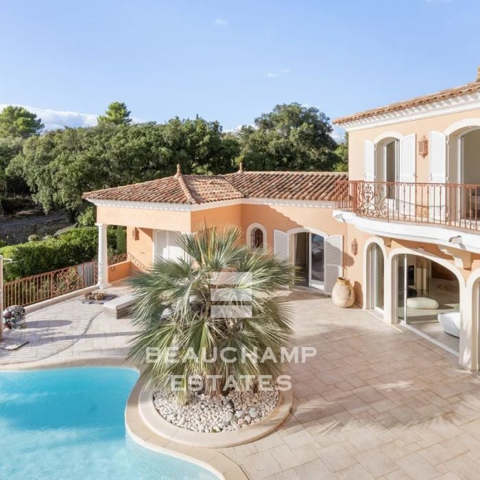 Villa with Panoramic Sea and Hillside Views – Valescure